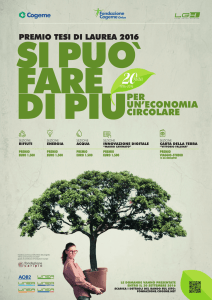 PER UN`ECONOMIA CIRCOLARE