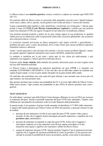 FIBROSI CISTICA