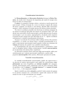 Introduzione alla Termodinamica
