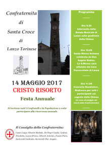 locandina 2017 Cristo Risorto