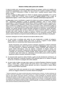 Sistema di difesa delle piante