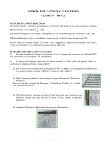 esercizi fisica quarta
