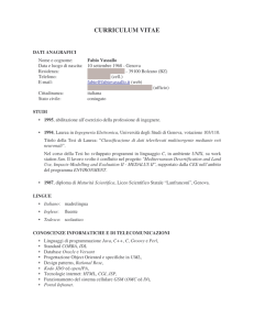 curriculum vitae - Fabio Vassallo`s site