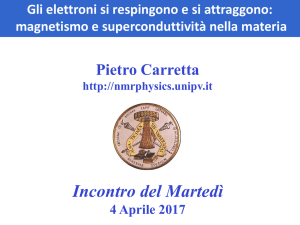 Diapositiva 1 - Dipartimento di Fisica