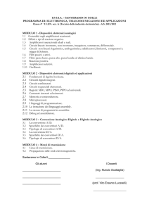 2.2 Circuiti 2.10 Le istruzione dei linguaggi assembly.