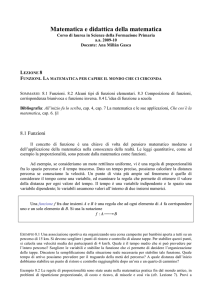 Matematica e didattica della matematica