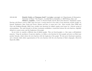 1018-46-186 Daniele Guido and Tommaso Isola* (isola@mat