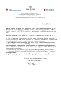 1V-2017 Pannelli molecolari sindromici rapidi