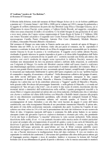 Il “realismo” poetico de “La Bohème”.