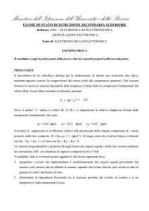 Simulazione seconda prova maturità istituto tecnico