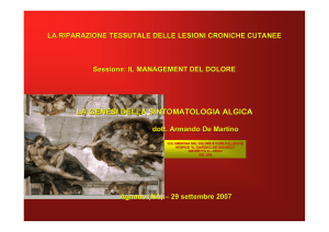Diapositiva 1 - Riparazione Tessutale