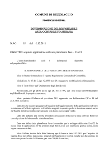n.95-11 java sintecop - Comune di Rezzoaglio