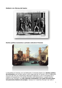 Goldoni e la riforma del teatro