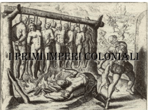 I PRIMI IMPERI COLONIALI
