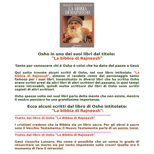 La bibbia di Rajneesh