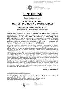 Web marketing - marketing non convenzionale