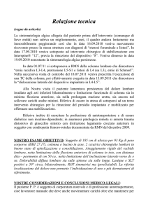 Relazione tecnica - Responsabile Civile