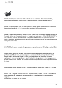 Sony HVR-Z7E
