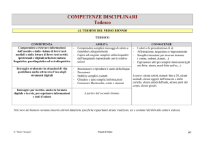 005 PSI Tedesco - Istituto Comprensivo “Borgo Valsugana”