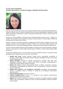 Curriculum Vitae - Laboratorio di Analisi Cliniche Dr. Bruno Forcina Srl