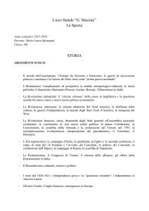 Liceo Statale “G. Mazzini” La Spezia STORIA