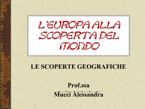 l`europa alla scoperta del mondo