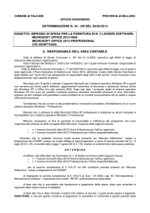 determinazione n. 34 - ur del 30/05/2014 oggetto