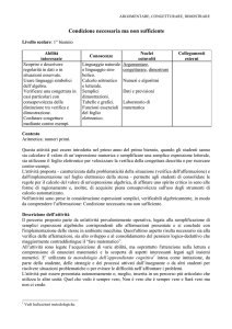 Condizione necessaria ma non sufficiente