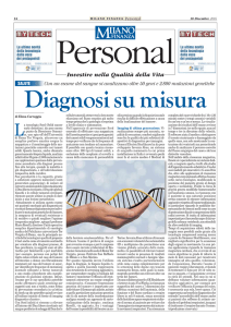 Diagnosi su misura
