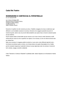 Cada Die Teatro ROSMARINO E CORTECCIA IL PIPISTRELLO