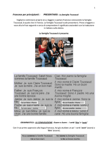 Francese per principianti : PRESENTARSI