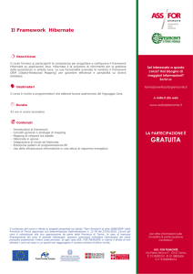 Il framework hibernate
