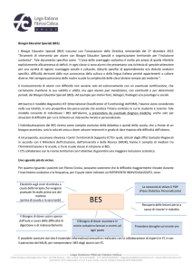 Bisogni Educativi Speciali - Lega Italiana Fibrosi Cistica