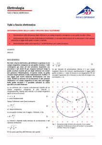 Tubi a fascio elettronico