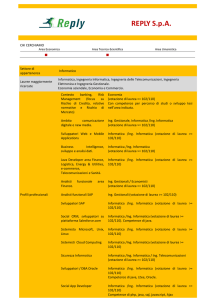 REPLY SpA - Studenti e laureati