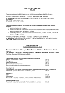 DIRITTI ISTRUTTORIA SCIA ASL MI2 Pagamento istruttoria SCIA