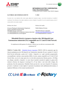 Versione PDF - Mitsubishi Electric