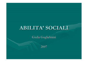 abilita` sociali