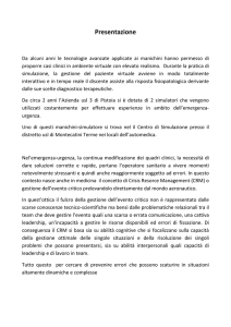 Cos`è la CRM - usl3.toscana.it
