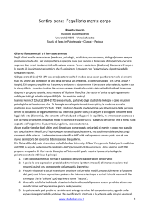 Sentirsi bene: l`equilibrio mente-corpo