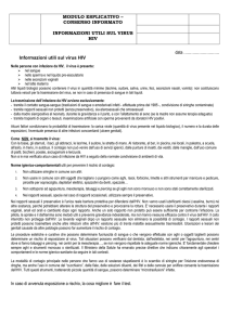 Informazioni utili sul virus HIV