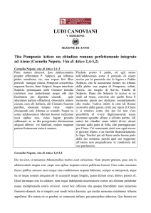 c) Tito Pomponio Attico: un cittadino romano più greco