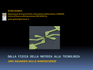 Effetti quantistici in semiconduttori nanostrutturati