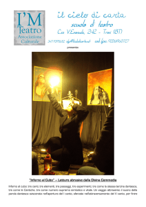“Inferno al Cubo” – Letture abrasive dalla Divina