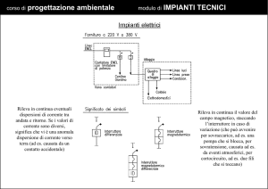 corso di progettazione ambientale modulo di IMPIANTI