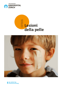 Lesioni della pelle