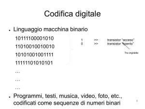 Codifica digitale