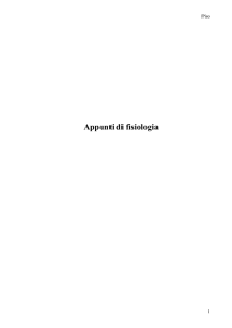 Appunti di fisiologia - Il Chinesiologo ha nuovamente la sua casa!