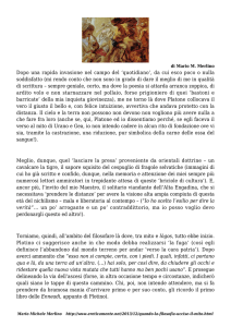 Quando la filosofia uccise il mito