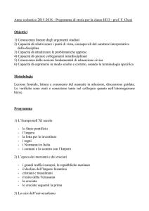 sto 3 D - Liceo Scientifico Statale Einstein Milano